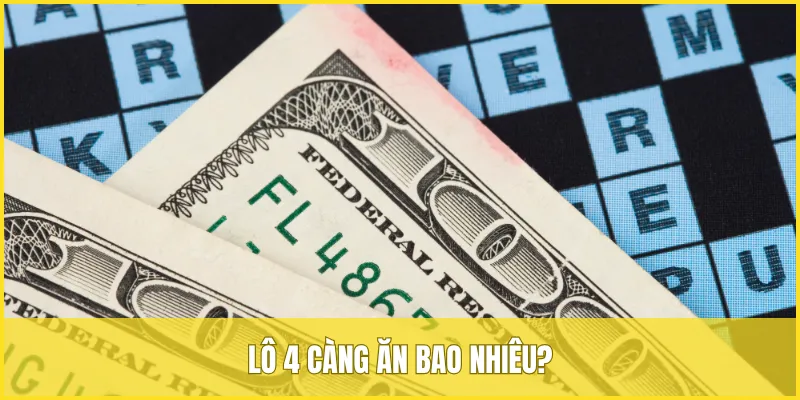 Lô 4 càng ăn bao nhiêu tại những nhà cái uy tín?